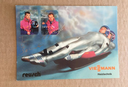 LUGE - STEFAN KRAUSSE - JAN BEHRENDT - Signature - Autogramme