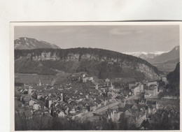 B4702) FELDKIRCH - Super Ansicht über Häuser U. Fluss ALT - Feldkirch