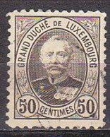 Q2717 - LUXEMBOURG Yv N°65 - 1891 Adolphe Frontansicht
