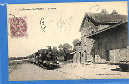 80 - Somme - Crecy En Ponthieu - La Gare (N8957) - Crecy En Ponthieu