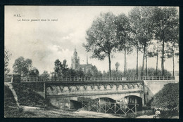 CPA - Carte Postale - Belgique - Hal - La Senne Passant Sous Le Canal  (CP20902) - Halle