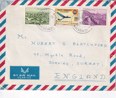 TURKEY 1969 COVER UK. - Cartas & Documentos