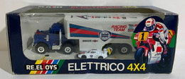 I105866 Re.El Toys - Elettrico 4x4 - Lancia Racing Team PIrelli - Camion + Auto - Vrachtwagens, Bus En Werken