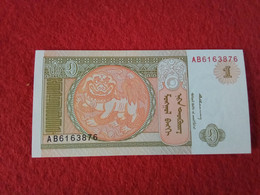 Ancien Billet MONGOLE MONGOLIE 1 TUGRIK 1993 Neuf (bazarcollect28) - Mongolia