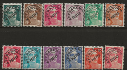 FRANCE: *, PREO. N° YT 94 à 104, Série, Ch.,TB - 1893-1947