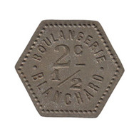 DIVERS - NR16 - Monnaie De Nécessité - 2 Centimes 1/2 - Boulangerie Blanchard - Noodgeld