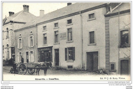 GEROUVILLE ..-- Grand ' Rue . ATTELAGE . Café  " L ' Economie " . - Meix-devant-Virton