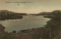 Antigua, B.W.I., St. John's, Entrance To Dockyard (1910s) Postcard - Antigua Y Barbuda