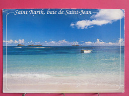 Visuel Très Peu Courant - Guadeloupe - Saint Barthélémy - La Baie De Saint Jean - R/verso - Saint Barthelemy