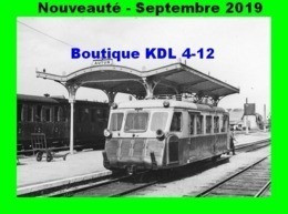 AL 601 - Autorail Billard A 75 D En Gare D'AUTUN - Saône Et Loire - CFD Morvan - Trains