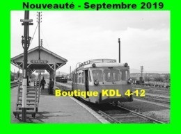 AL 603 - Autorail Billard A 75 D En Gare D'ETANG-SUR-ARROUX - Saône Et Loire - CFD Morvan - Trains