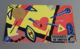 TELECARTE-PUBLIC-1987- F 5 -BUL1- 50 U-MACIF-TOFFE-    LUXE - 1987