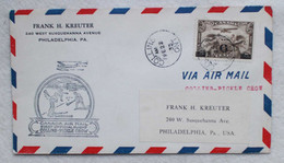 Busta Di Lettera First Official Flight "Collins-Pickle Crow" Viaggiata 22/02/1935 - Primi Voli