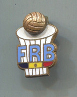 Basketball Pallacanestro Baloncesto - ROMANIA Association Federation, Enamel, Vintage Pin, Badge, Abzeichen - Basketball