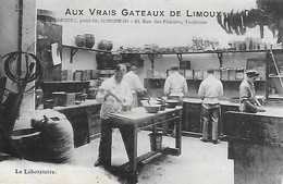 31 )  TOULOUSE -  AUX VRAIS GATEAUX DE  LIMOUX  - E.Debrusse Petit Fils Gabarrou 43 Rue Des Filatiers -  Le Laboratoire - Toulouse