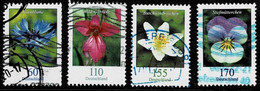 Bund 2019,Michel# 3468, 3471 - 3474 O Blumen - Used Stamps
