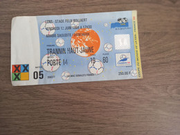 Ticket France 98 Arabie Danemark - Andere & Zonder Classificatie