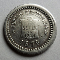 GUATEMALA - 1/2 REAL - 1879 - Guatemala