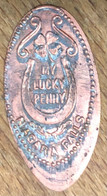 ÉTATS-UNIS USA MY LUCKY PENNY NIAGARA FALLS PIÈCE ÉCRASÉE PENNY ELONGATED COIN MEDAILLE TOURISTIQUE MEDALS TOKENS - Monedas Elongadas (elongated Coins)