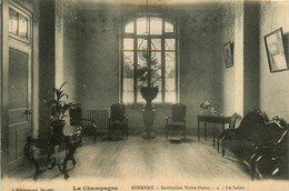 épernay * école * Institution Notre Dame , Le Salon * N°4 - Epernay