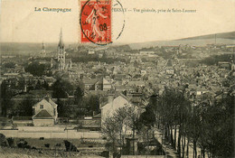 épernay * 1908 * Vue Générale , Prise De St Laurent - Epernay