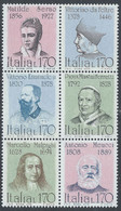 1978 - ITALIA / ITALY - UOMINI ILLUSTRI / ILLUSTRIAN MEN . MNH - 1971-80:  Nuovi