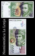 España Spain 1000 Pesetas Hernán Cortés 1992 Pick 163 Serie F SC UNC - [ 4] 1975-…: Juan Carlos I.