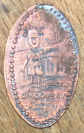 ÉTATS-UNIS USA DISCOVERY PLACE CHARLOTTE NC PIÈCE ÉCRASÉE PENNY ELONGATED COIN MEDAILLE TOURISTIQUE MEDALS TOKENS - Souvenir-Medaille (elongated Coins)