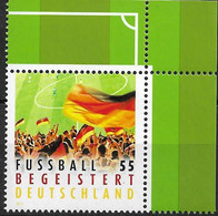 2012  Deutschland Germany  Mi. 2930 **MNH EOR Fußball Begeistert Deutschland - Unused Stamps