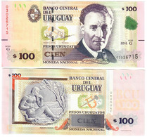 Uruguay 100 Pesos 2015 AUNC - Uruguay