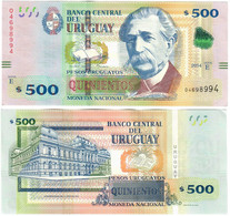 Uruguay 500 Pesos 2014 AUNC - Uruguay