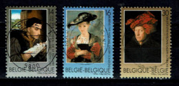 Belgium - COB 2655/57 - Y&T 2658/60 - Belgische Kunstwerken, Jan Van Eyck, P.P. Rubens, R. De La Pasture - Used Stamps