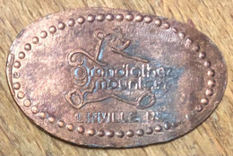 ÉTATS-UNIS USA GRANDFATHER MOUNTAIN PIÈCE ÉCRASÉE PENNY ELONGATED COIN MEDAILLE TOURISTIQUE MEDALS TOKENS - Monete Allungate (penny Souvenirs)