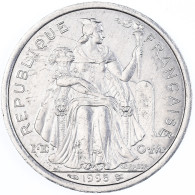 Monnaie, Polynésie Française, 2 Francs, 1995, Paris, SUP, Aluminium, KM:10 - Frans-Polynesië