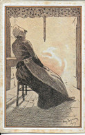 ILLUSTRATEUR.  AM. LYNEN. FEMME ASSISE - Lynen, Amédée-Ernest