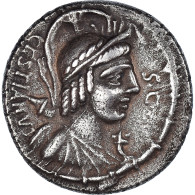 Monnaie, Plaetoria, Denier, 57 BC, Rome, SUP, Argent, Crawford:409/1 - République (-280 à -27)