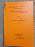 Vita Bennonis II, MGH, 1902, édité Par H.Bresslau - 2. Middeleeuwen