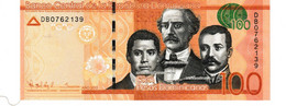 Dominican Republic P.190b 100 Pesos  2015 Unc - Dominicana