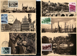 Villes Touristiques : Série N° 918/23 Obl  Des Diverses Villes - 1951-1960