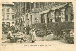 Reims * Place Royale , Le Marché Aux Fleurs - Reims