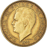 Monnaie, Monaco, Rainier III, 10 Francs, 1950, Paris, TTB, Bronze-Aluminium - 1949-1956 Old Francs