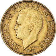 Monnaie, Monaco, Rainier III, 10 Francs, 1950, Paris, TTB, Bronze-Aluminium - 1949-1956 Oude Frank