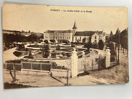 CPA - 23 - GUERET - Un Coin Du Jardin Public Et Le Musée - Guéret