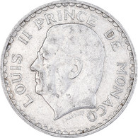 Monnaie, Monaco, Louis II, 5 Francs, 1945, Paris, TTB, Aluminium, Gadoury:MC135 - 1922-1949 Louis II