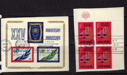 Nations-Unies - BF 25eme Anniversaire - JUstice - Obit - Used Stamps