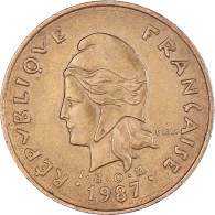 Monnaie, Nouvelle-Calédonie, 100 Francs, 1987, Paris, TTB, Nickel-Bronze, KM:15 - Nouvelle-Calédonie