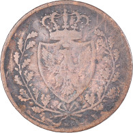 Monnaie, États Italiens, SARDINIA, Carlo Felice, 5 Centesimi, 1826, Torino, B+ - Piemonte-Sardinië- Italiaanse Savoie