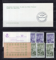 Sweden Mi 549-550 National Museum    Set   + Booklet  1966  MNH - Autres & Non Classés