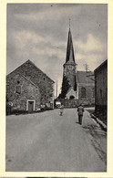 JALHAY - L'Eglise Et Route De Chaineux - Jalhay