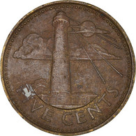 Monnaie, Barbade, 5 Cents, 1994 - Barbados (Barbuda)